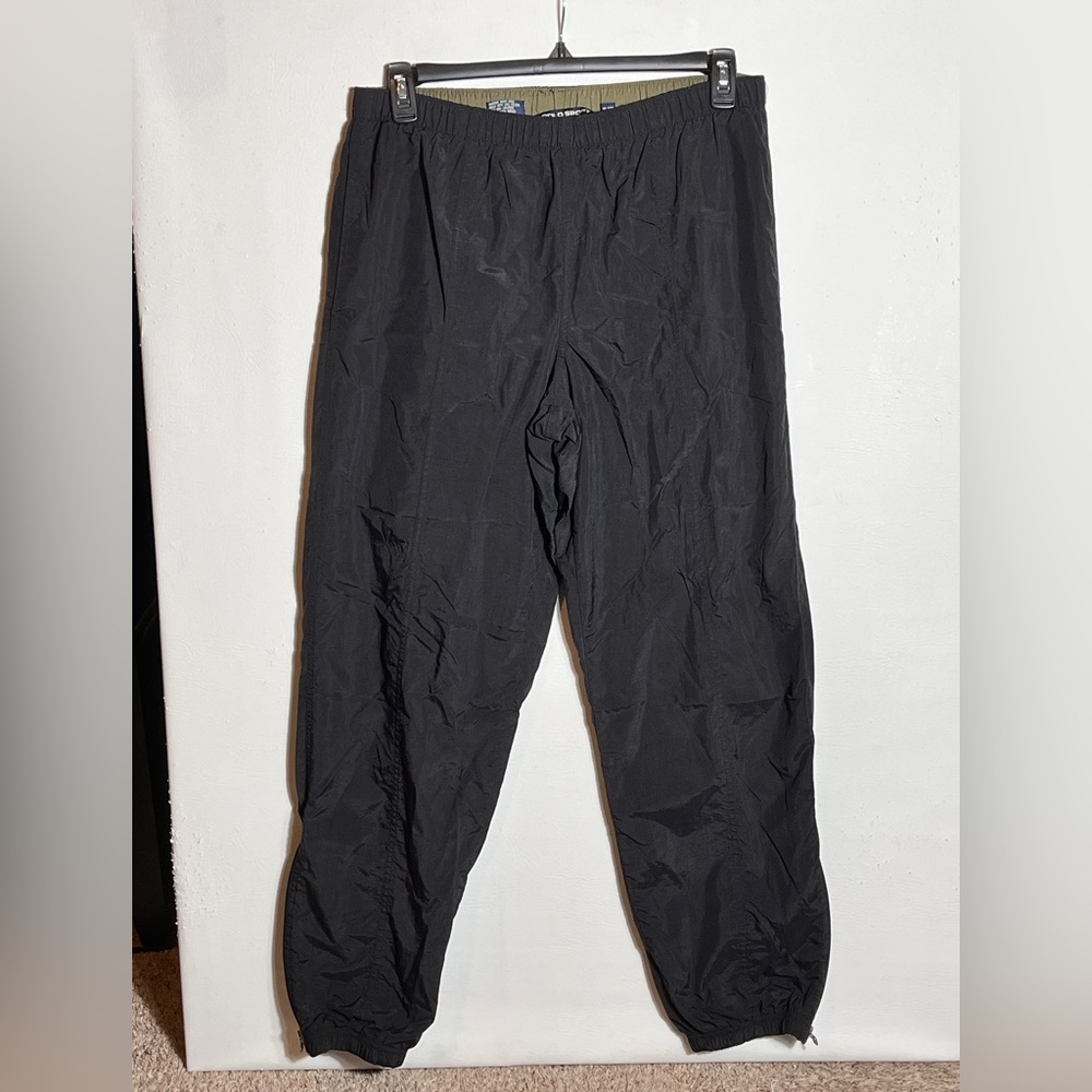 Polo Ralph Lauren Sport Vintage Parachute Men's Black Joggers Large